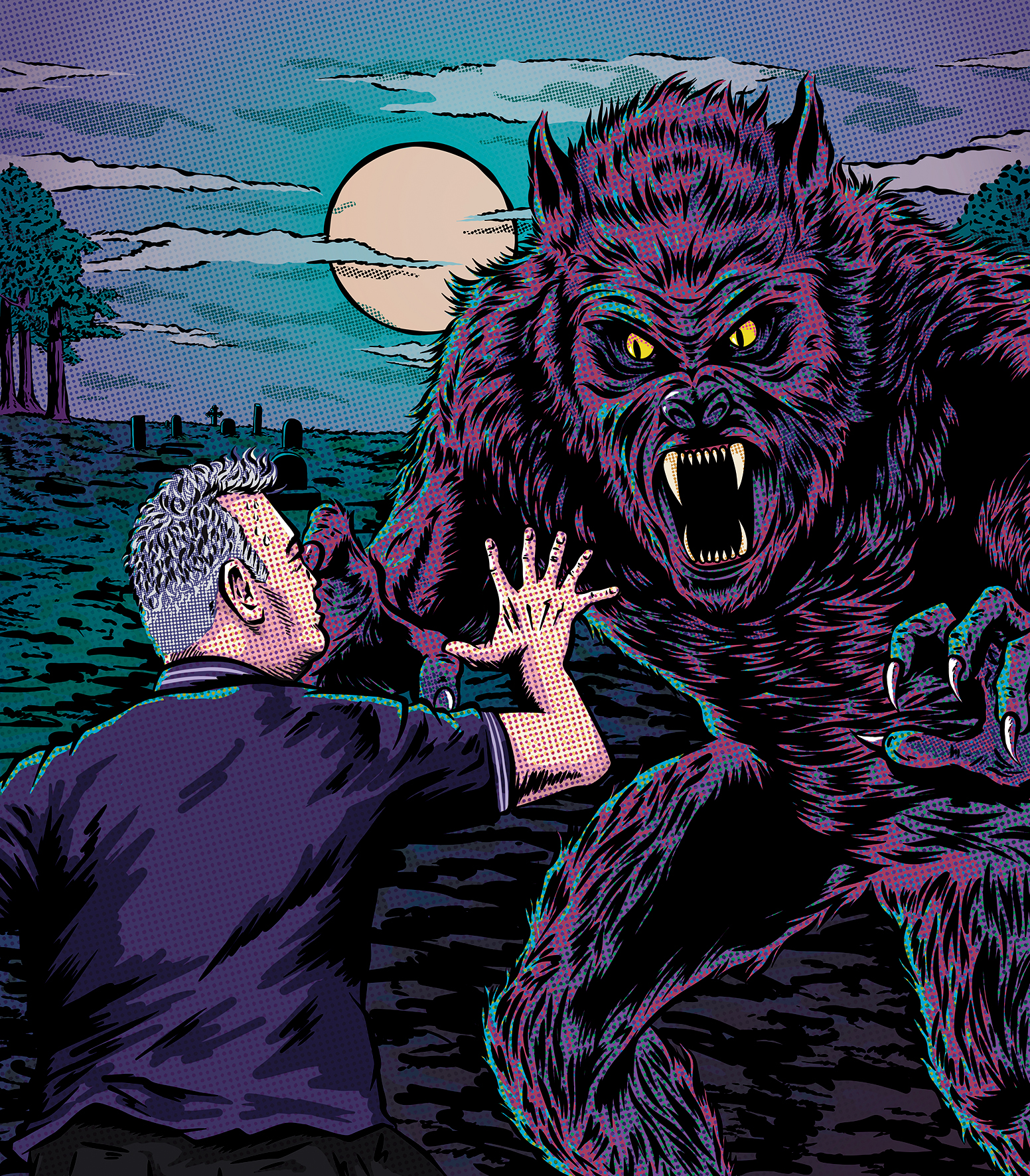 Stewart Lee vs The Man-Wulf